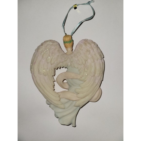 Roman Inc 1998 Ceraphim Angel Peace On Earth Christmas Ornament  EUC - Picture 4 of 11